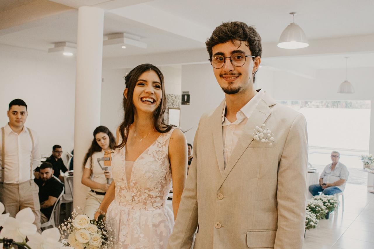 Happy Wedding Couple